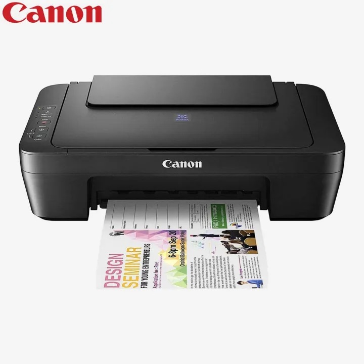 Canon Pixma E410 3 In 1 Multi-Function Inkjet Printer Multifunction